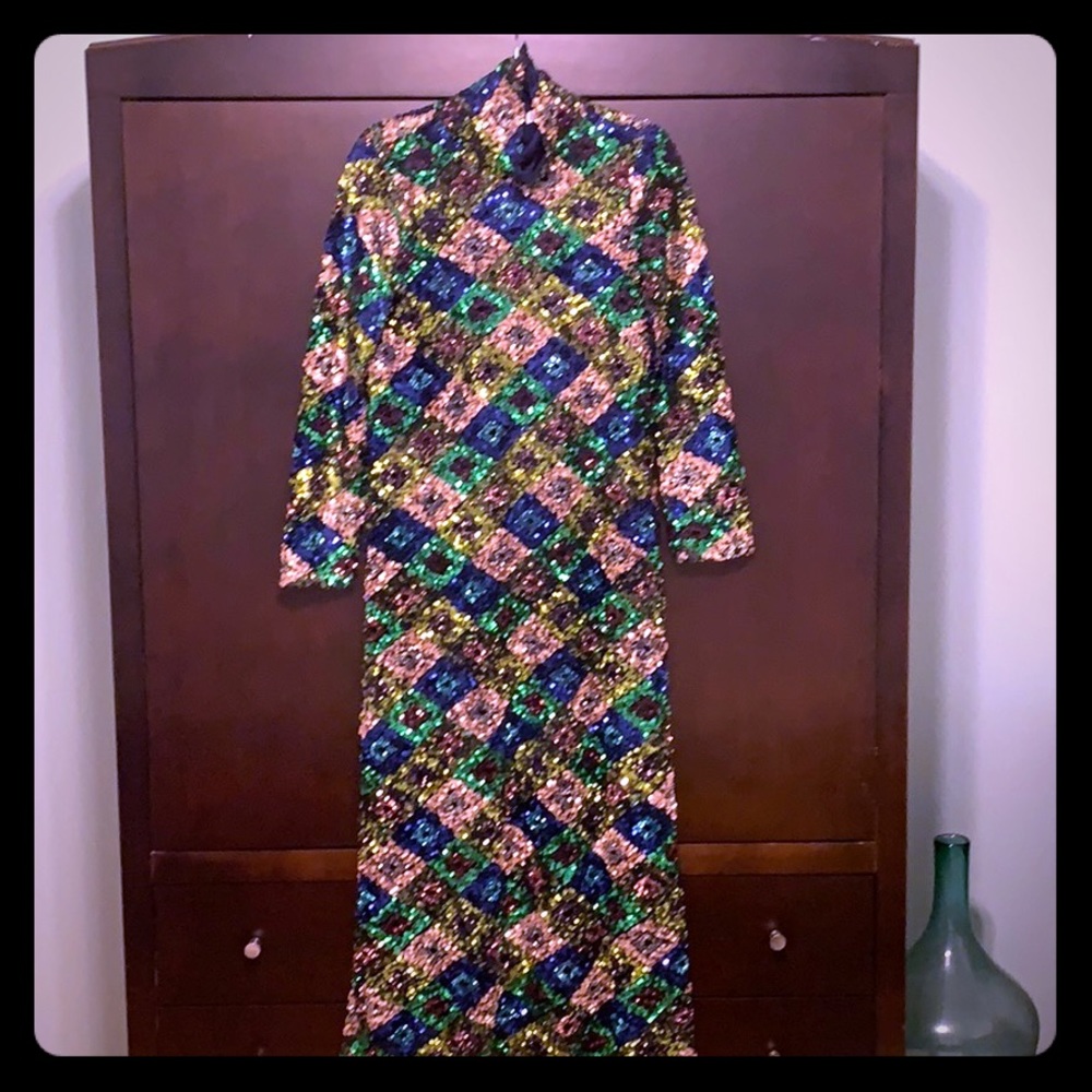 Beautiful, limited edition, Zara sequined gown.